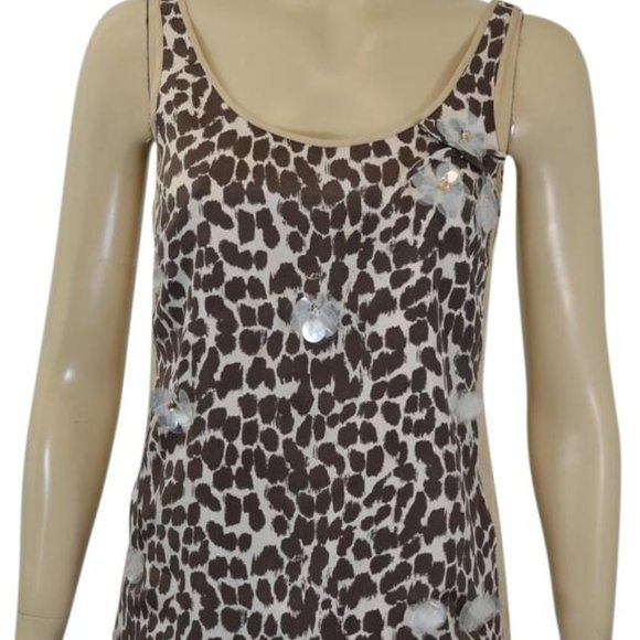 J. Crew Chic Animal Print Silk Blouse, 0, NEW - Picture 1 of 11